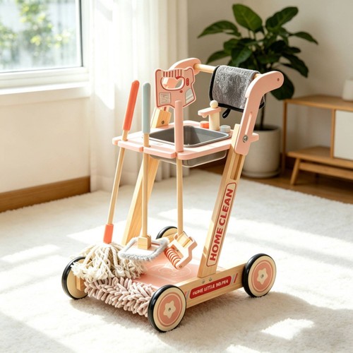 Chariot nettoyage bois - chariot, de