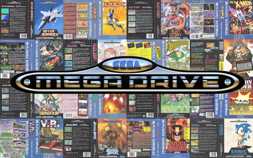 Jaquette mega drive sega - jaquette,