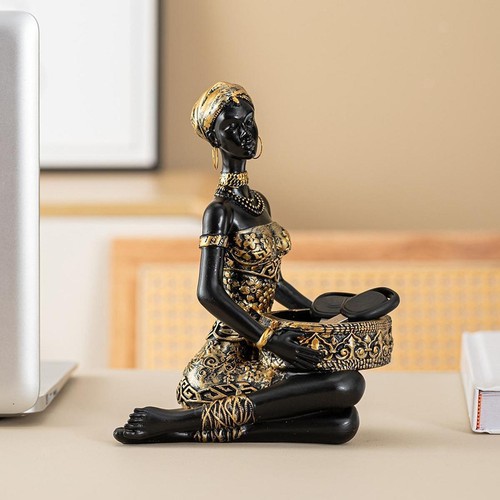 Sculpture femme africaine - sculpture, de