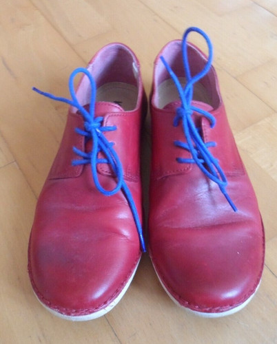 Chaussures kickers rouge