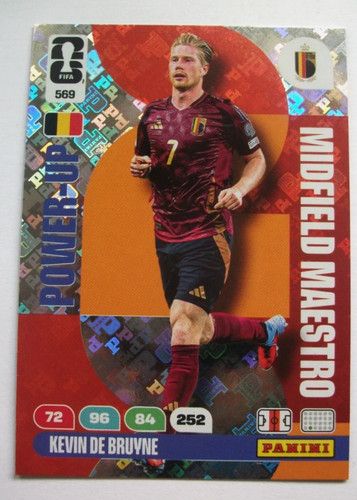 Panini kevin bruyne - kevin, world