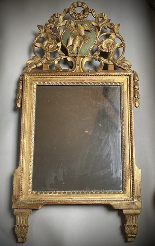 Miroir style louis - louis, bois