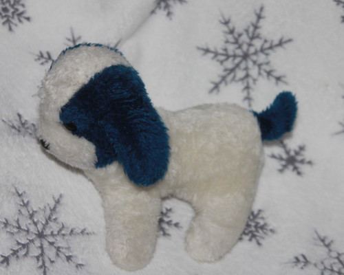 Peluche doudou boulgom chien - doudou,