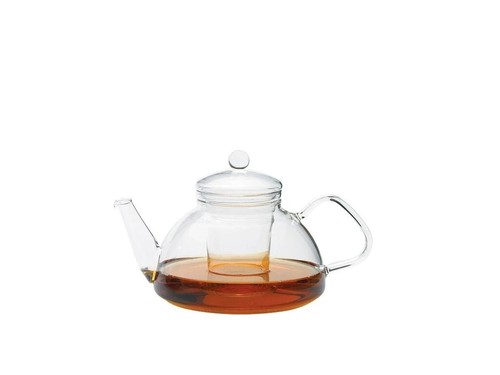Théière verre avec - en,