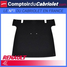 Moquette noire pour coffre de