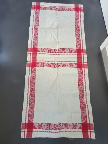 Ancienne toile torchon - ancienne,