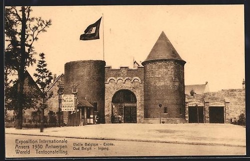 Carte postale anvers - carte,