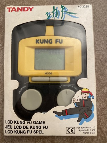 Tandy lcd arcade games kung - tandy, fu