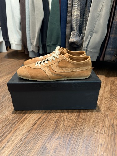 Dries van noten suede sneakers - dries,