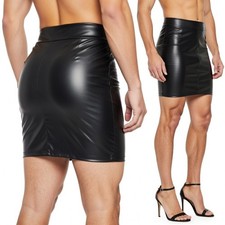 JUPE CUIR LINGERIE BDSM