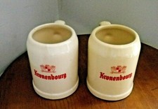 2 chopes Biere Kronenbourg en
