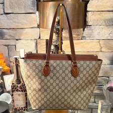 Gucci Tan and Brown Monogram