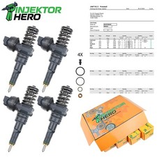 4x 0414720232 BOSCH Buse de pompe pour VW Caddy Golf V 2.0 SDI 038130073BR