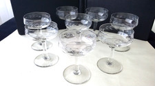 8 Coupes à champagne Vintage