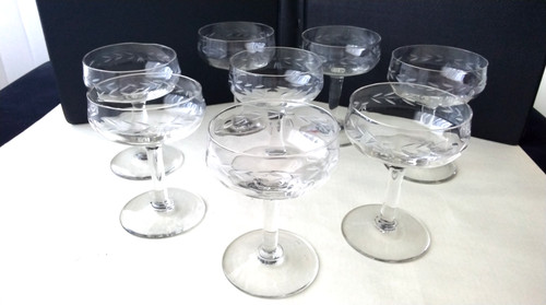 Coupes champagne vintage - coupes,