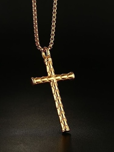 Pendentif collier croix - , en