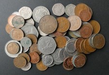 Lot de 62 pièces de monnaie