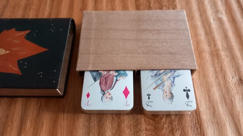 Superbe coffret jeux - de, cartes