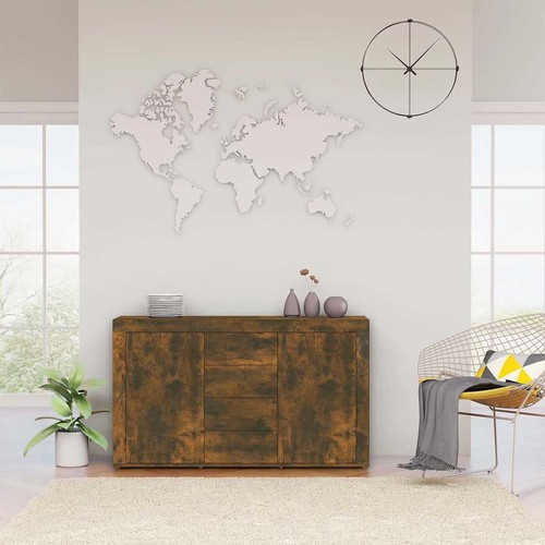 Buffet chêne fumé 120x36x69 - buffet,