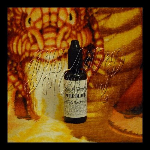 Dharp pure black encre - black, noire