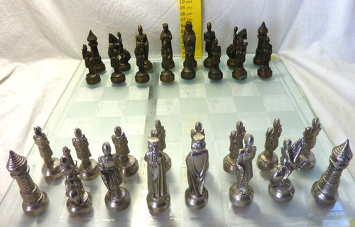 Jeu echecs moyen âge - jeu,