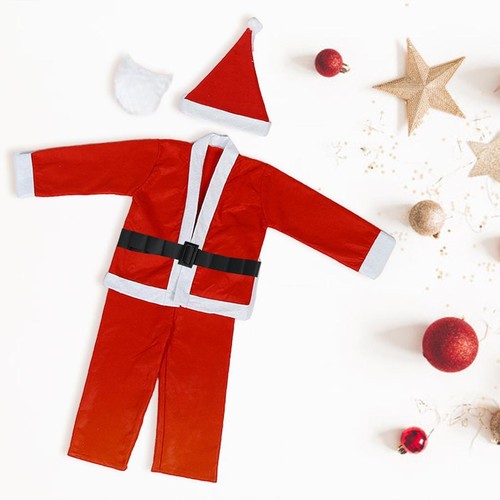 Garçons père noël costume - père,
