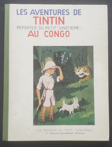 Tintin congo fac - tintin,
