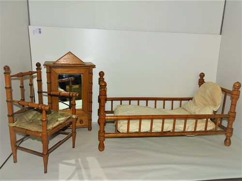 Lit armoire chaise bambou - +,
