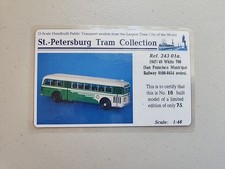 St. Petersburg Tram Collection 1947/49 798 Limited Edtion Card Only