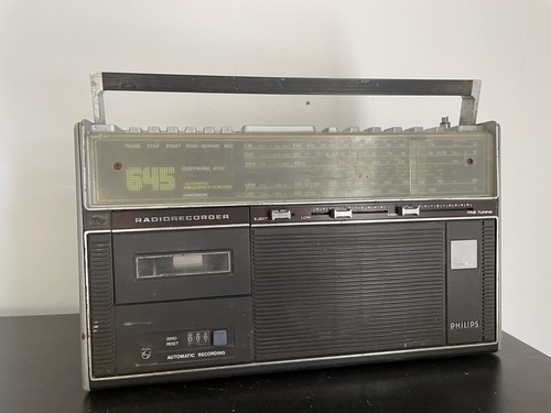 Philips 645 radio - , cassette