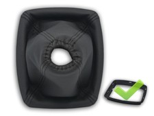 POUR FORD FOCUS C-MAX 2003-2006 SOUFFLET LEVIER DE VITESSE EN CUIR + CADRE