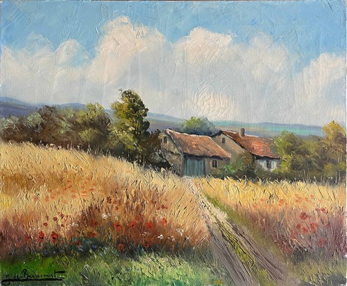 Tableau hst paysage aux - tableau,