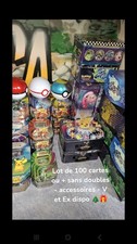 lot de 100 cartes Pokemon Dont