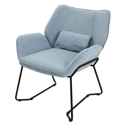 Fauteuil salon relax bleu - de,
