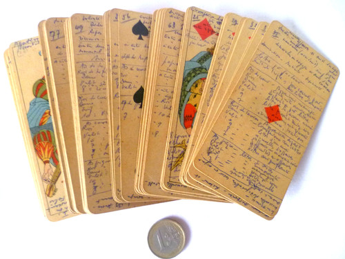 Rare jeu tarot willeb 1950 - de,