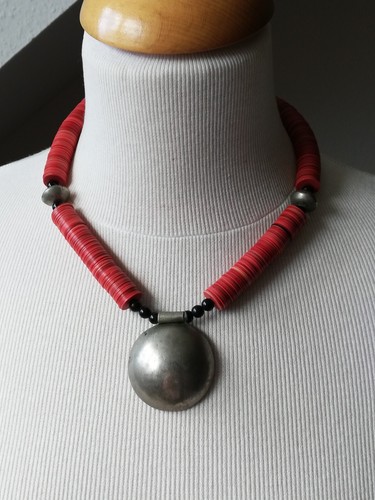 Collier africain pendentif - pendentif, en