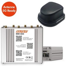 Selfsat MWR 4550 5G / 4G / LTE & WLAN jusqu'à 300 Mbit/s Routeur Internet Noir