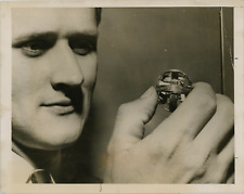 A Vintage Silver Print Miniature Radio Transmitter Silver Print 15x20 