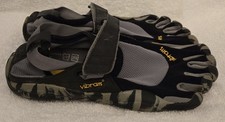 VIBRAM FIVEFINGERS EVO M1485 GREY BAREFOOT TRAIL RUNNING SHOES MEN'S - SIZE 41