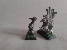 Warhammer Orcs & Goblins Night Goblin Clubber & Netter x3 metal oop