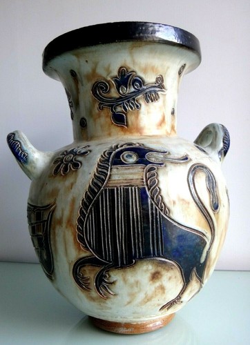 Important vase roger guerin - important, de