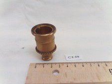 chandelier spout, brass candle holder H: 44 mm, Ø 32 mm, 11 mm hole (CZ24)