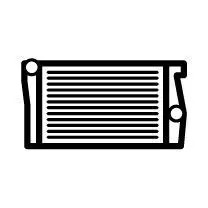 Radiateur eau ailettes - radiateur,