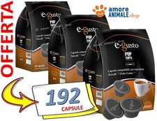 192 Capsules → Pop Caffè E-Gusto Intenso Compatibles Nescafé Dolce Et Gusto