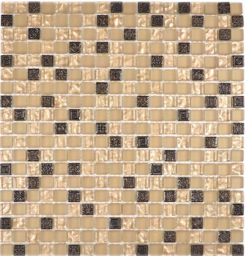 Verre pierre beige ornament - verre,