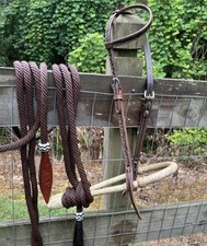 Bitless Hackamore Rawhide