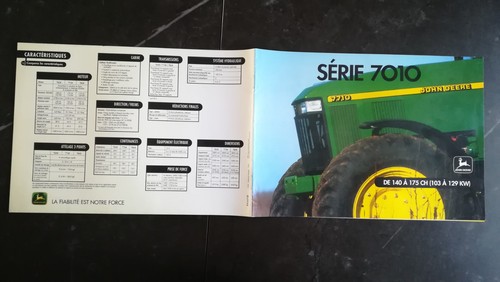 Brochure tracteur john - tracteur, deere