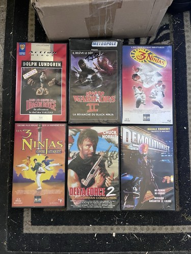 Lot cassettes vidéo - cassettes, vhs