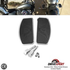 Repose-Pieds Large Moto Universel Pour Honda Shadow Yamaha Dragstar Kawasaki