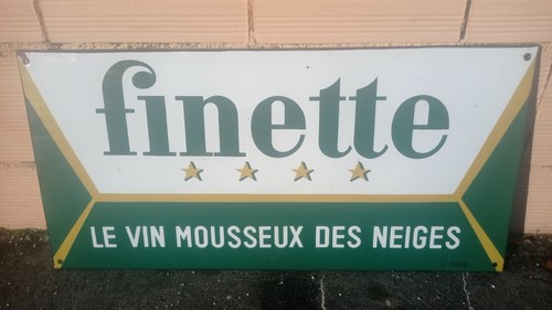 Ancienne plaque emaillee - ancienne,